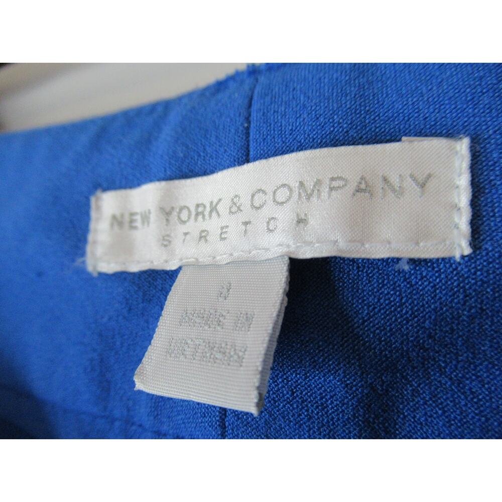 New York & Company Stretch Blue dress pants - Picture 3 of 3